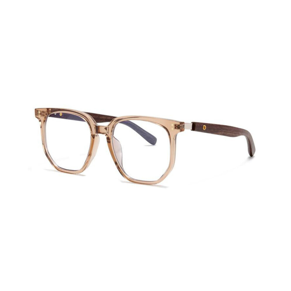 Multicoloured Wood Grain Myopia Glasses For Men And Women Spectacles Anti Light Near Sight Eyewear Diopter -0.5 -0.75 To -6.0
