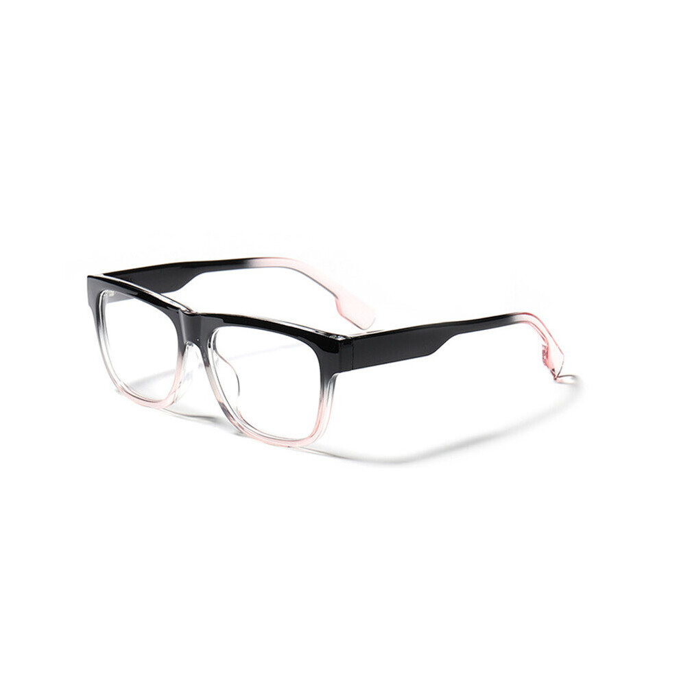 Multicoloured Vintage Glasses Frame Women Square Clear Anti-Blu-Ray Lens Eyewear Men Optical Pink Frame Computer Goggles