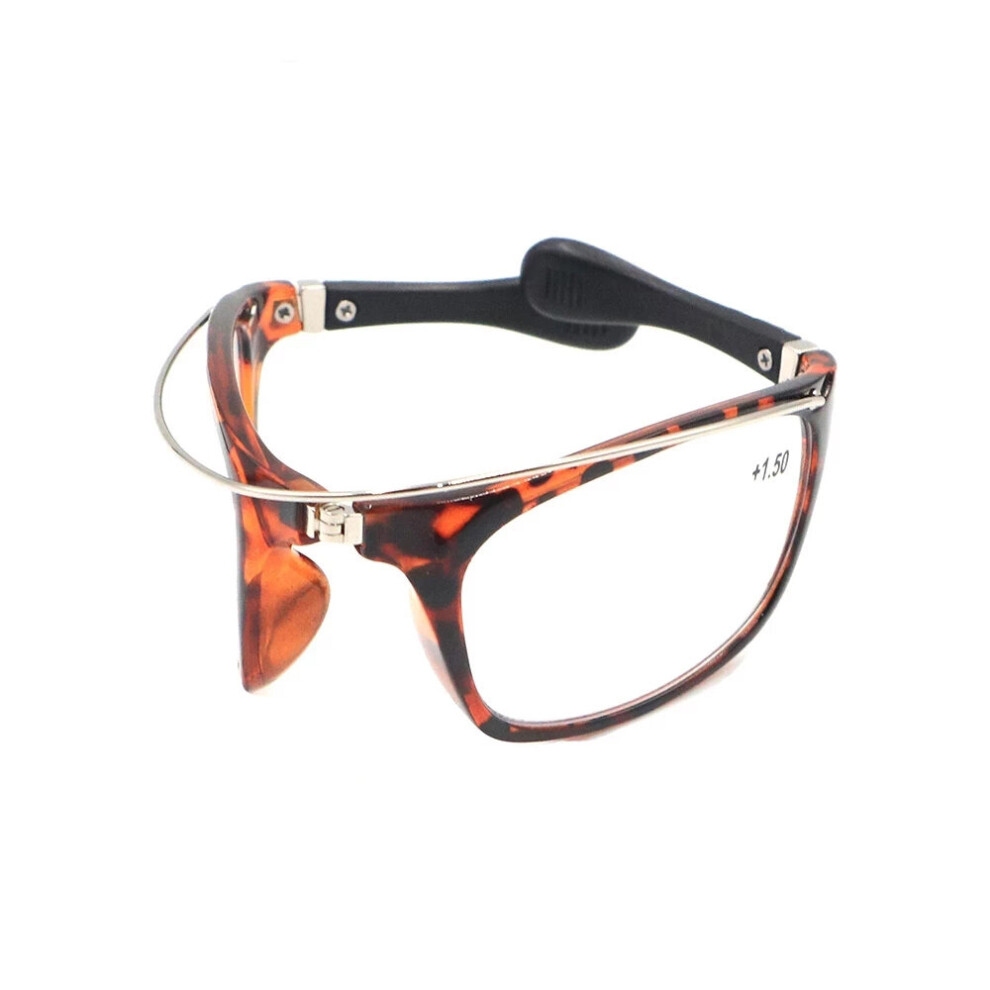 Multicoloured Foldable Tr90 Reading Glasses Unisex Watch Spectacles Portable Presbyopia Eyeglasses Easy To Carry 1.0 2.0 3.0