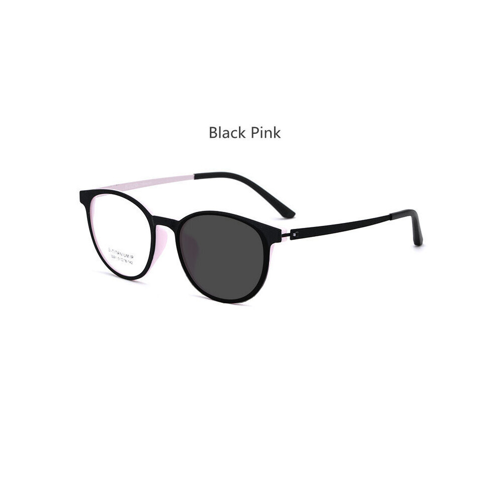 Multicoloured Photochromic Reading Glasses Men Anti Light Computer Presbyopia Round Frame Eyeglasses Change Eyewear +0.75 1.50 2.50