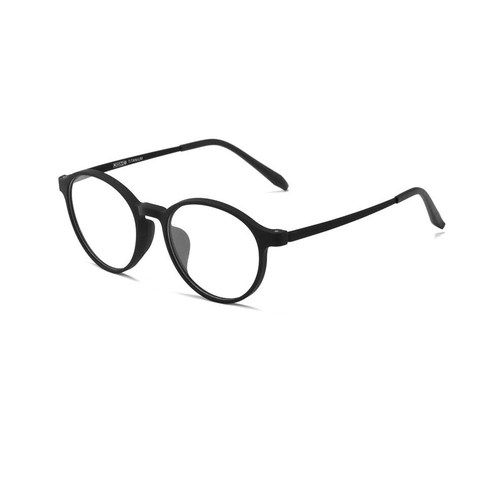 Multicoloured Ultralight Titanium Alloy Tr90 Myopia Glasses Retro Round Optical Prescription Eyeglasses Frame Men And Women H3050