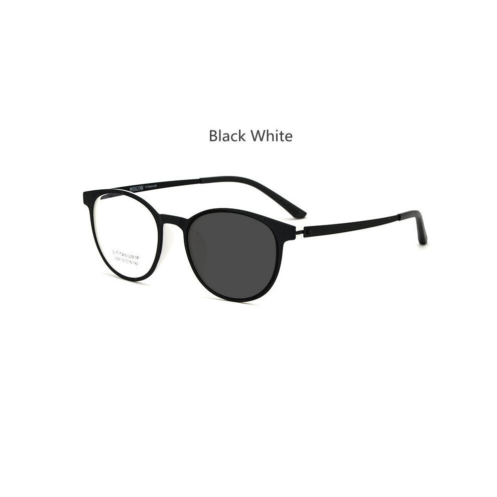 Multicoloured Photochromic Reading Glasses Men Anti Light Computer Presbyopia Round Frame Eyeglasses Change Eyewear +0.75 1.50 2.50