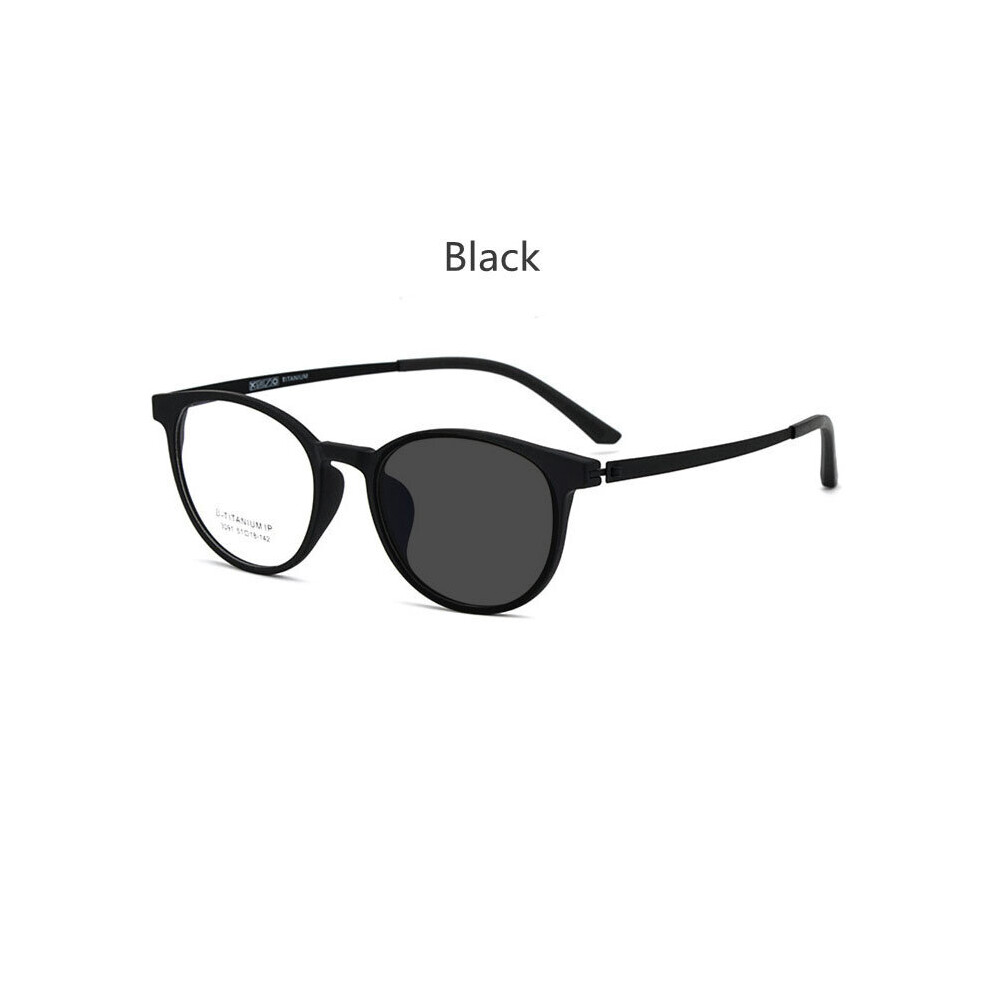 Multicoloured Photochromic Reading Glasses Men Anti Light Computer Presbyopia Round Frame Eyeglasses Change Eyewear +0.75 1.50 2.50