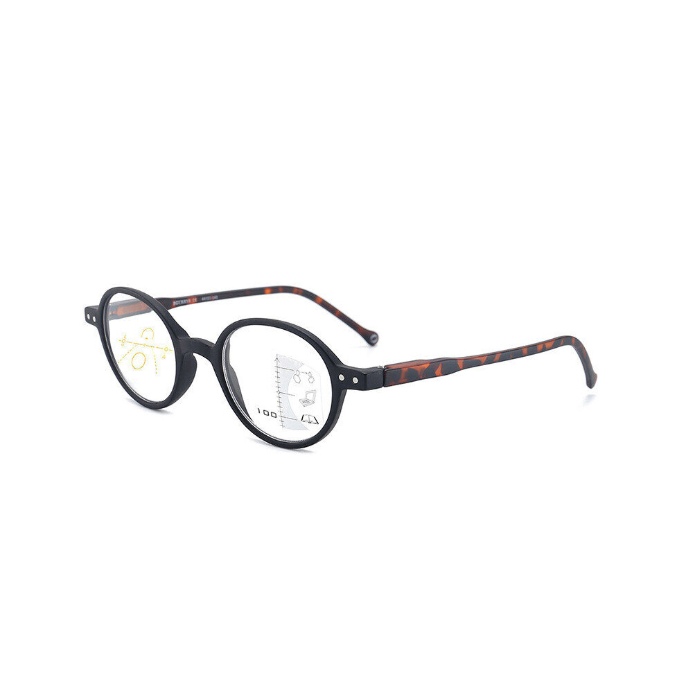 Multicoloured Progressive Multifocal Reading Glasses Vintage Anti Rays Computer Goggle Eyewear Unisex Hyperopia Presbyopia Glasses