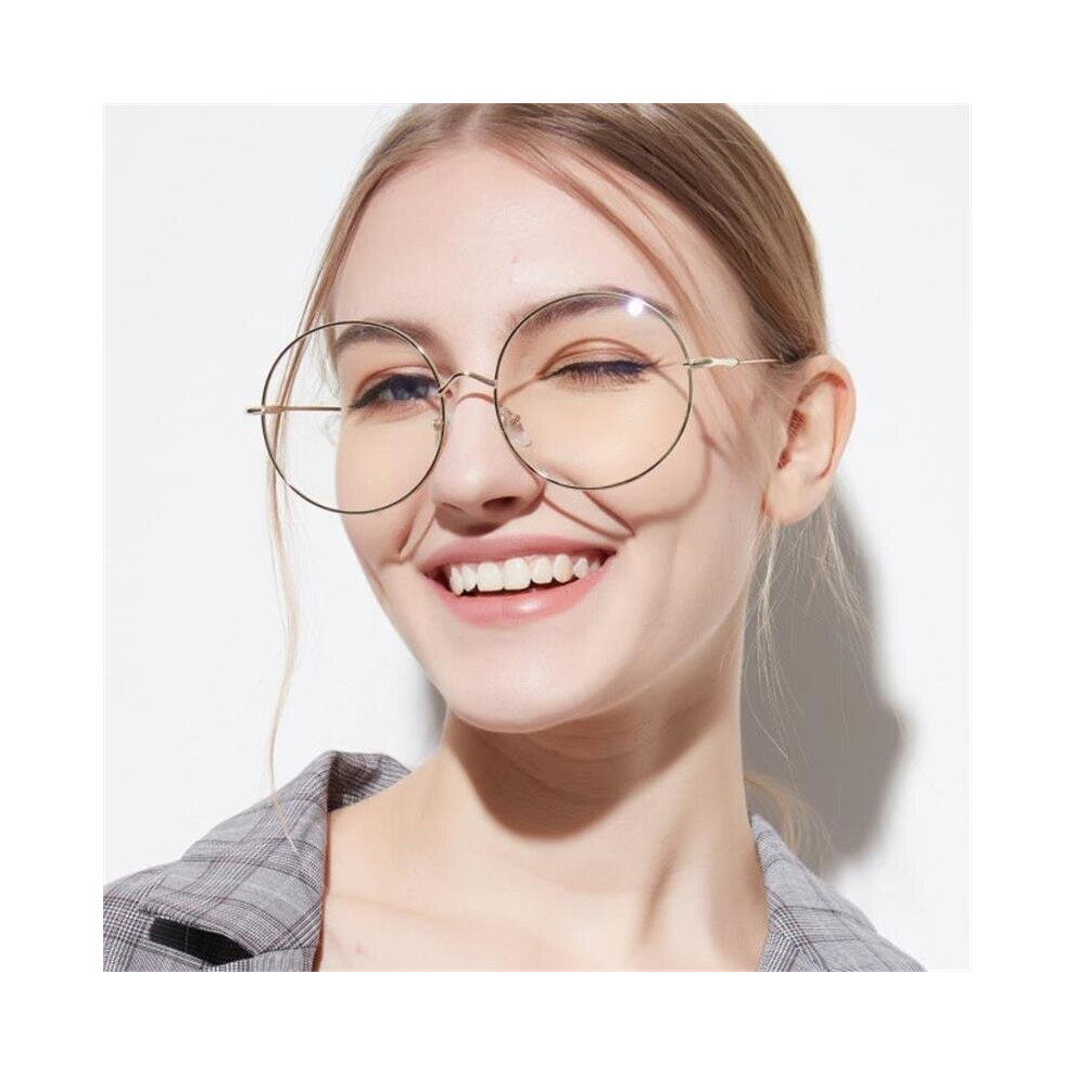 Oversized circle glasses on sale