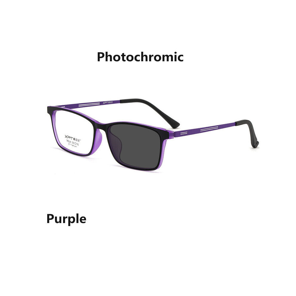 Ultralight Anti Light Reading Glasses Photochromic Outdoor Optical Hyperopia Reader Glasses Men Woman Titanium Alloy Frame-image-OPC-PBR8WFB-NEW