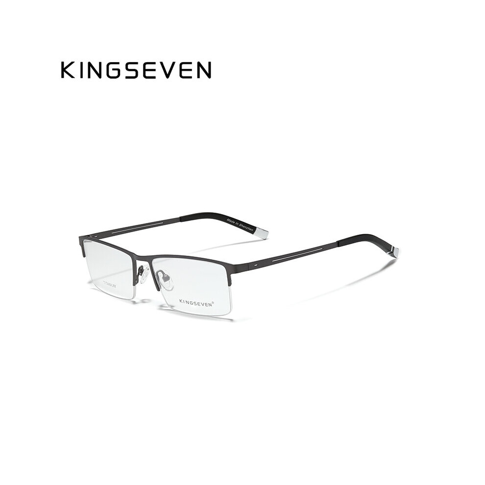 Titanium Alloy Optical Glasses Frame Men Square Myopia Prescription Eyeglasses Male Metal ???? ??? ??????