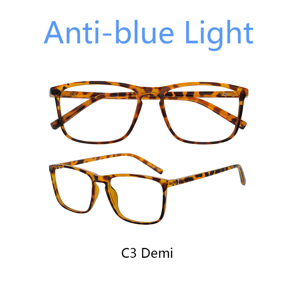 Multicoloured Light Blocking Reading Glasses Men Transparent Computer Eyeglasses Reading Magnifying Eyewear Presbyopic Diopters +1.0 +2.5