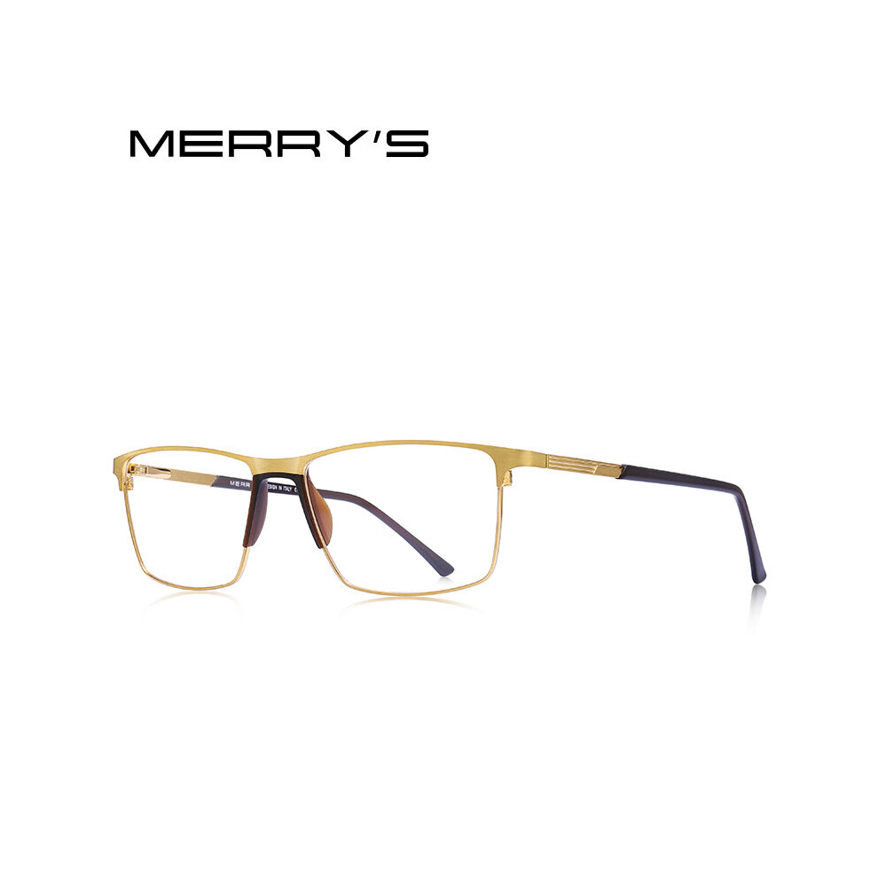 Multicoloured Merrys Men Reading Glasses Titanium Alloy Frame Anti Light Blocking Cr-39 Resin Aspheric Glasses Lenses S2170flh
