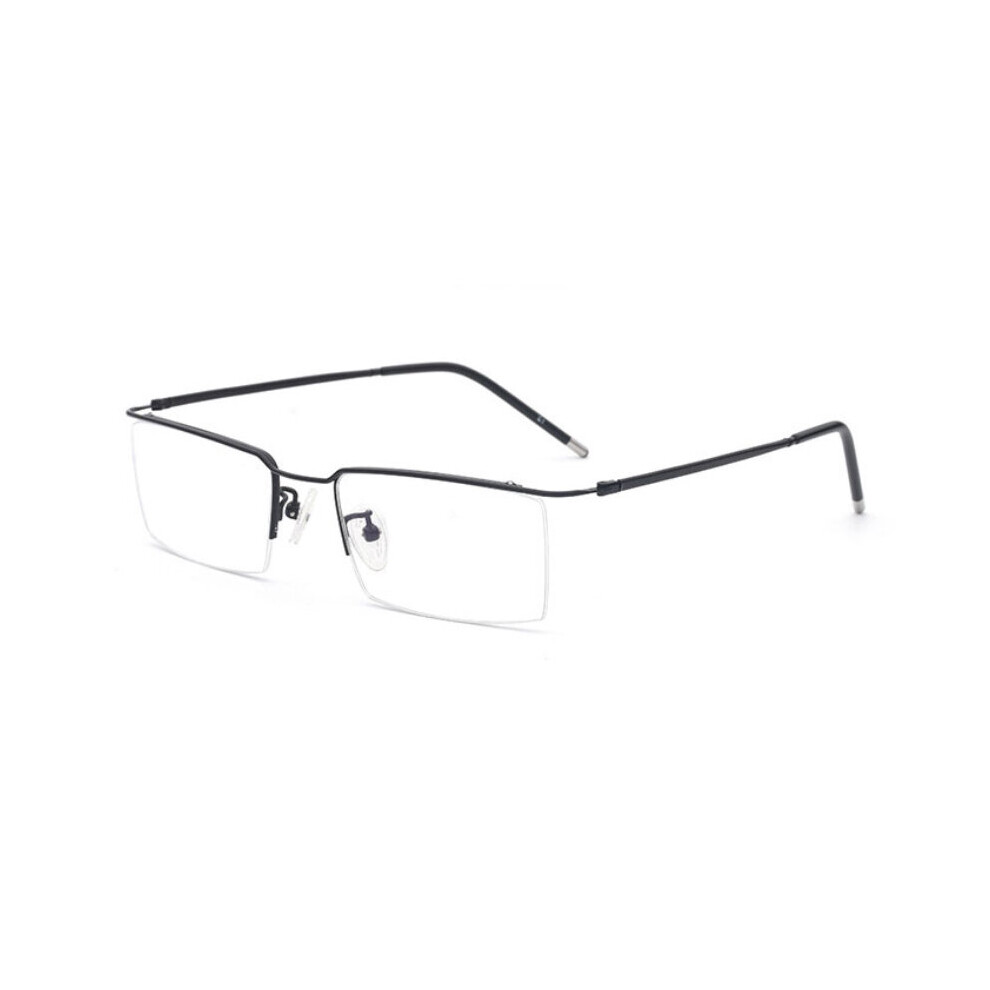 Titanium Alloy Half Rimless Optical Prescription Eyeglasses Frame for Men and Women Eyewear Eye Glasses Optical Frame