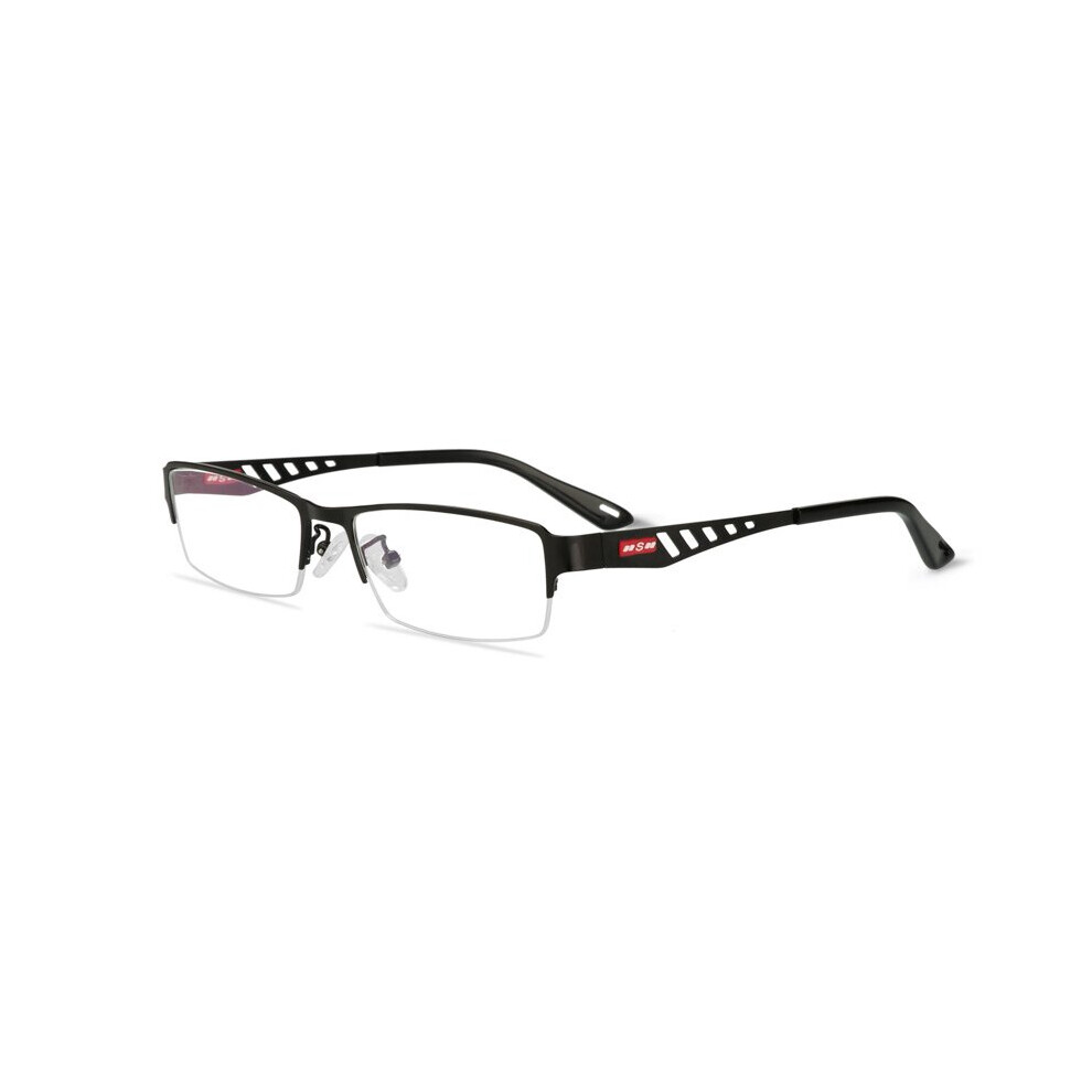 Men's Business Sun Transition Photochromic Half Frame Reading Glasses Men Women Hyperopia diopters Presbyopia Outdoor Eyewear