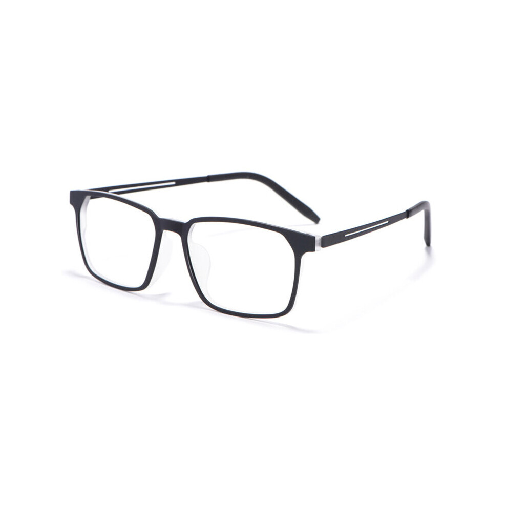Optical Eyeglasses Frame for Men and Women 8878 Titanium Flexible Legs with TR-90 Plastic Front Rim Eyewear Spectacles Frame