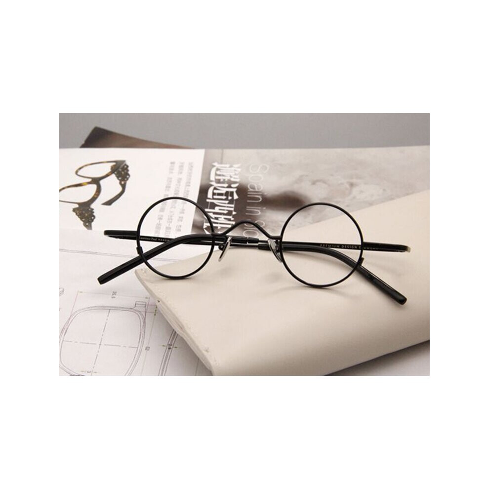 Small 34mm Round Eyeglass Frames Women Men Reading Glasses Optical Glasses Retro Reading Mirror Eyewear