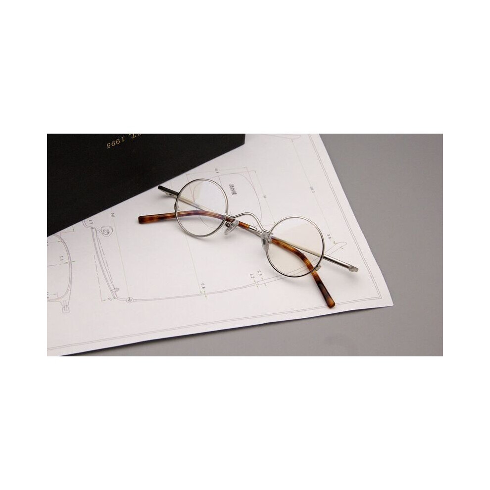 Small 34mm Round Eyeglass Frames Women Men Reading Glasses Optical Glasses Retro Reading Mirror Eyewear