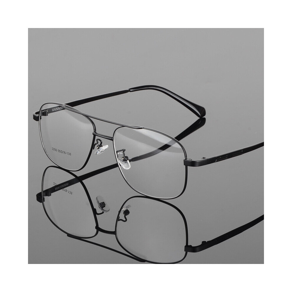 Desgin Men Classic Square Glasses Optics Frame Double Bridge Prescription Glasses Frames Optical Eyewear 2256