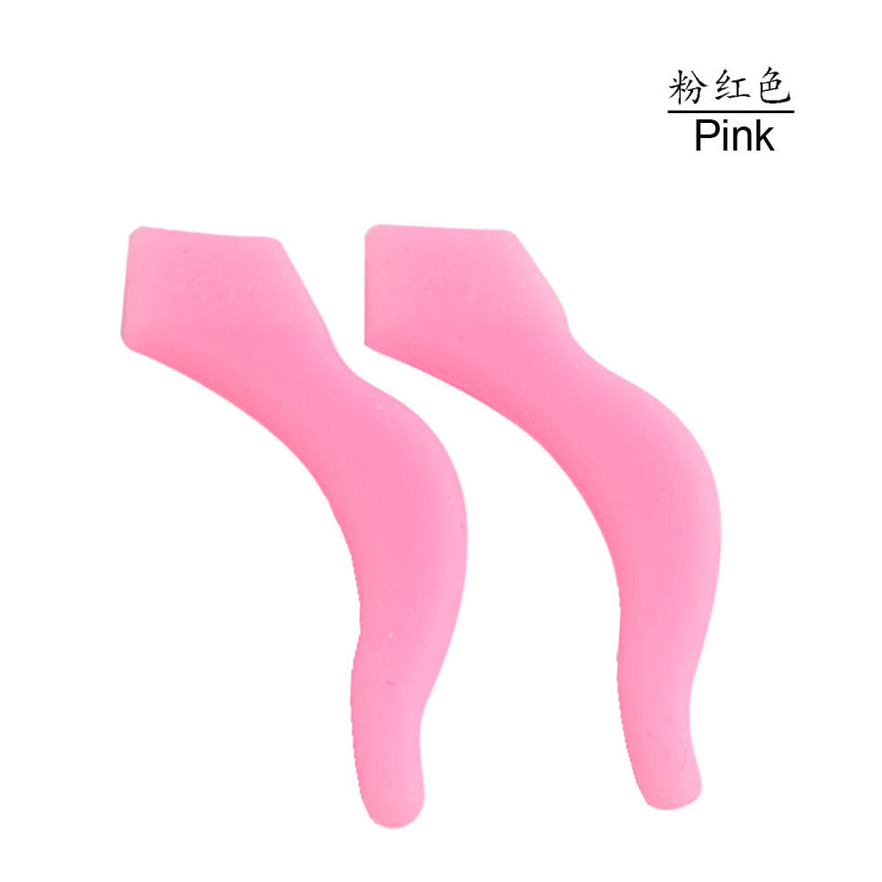 100pairs(200pieces) Colorful Silicone Anti-slip Holder For Glasses Accessories Ear Hook Sports Eyeglass Temple Tip