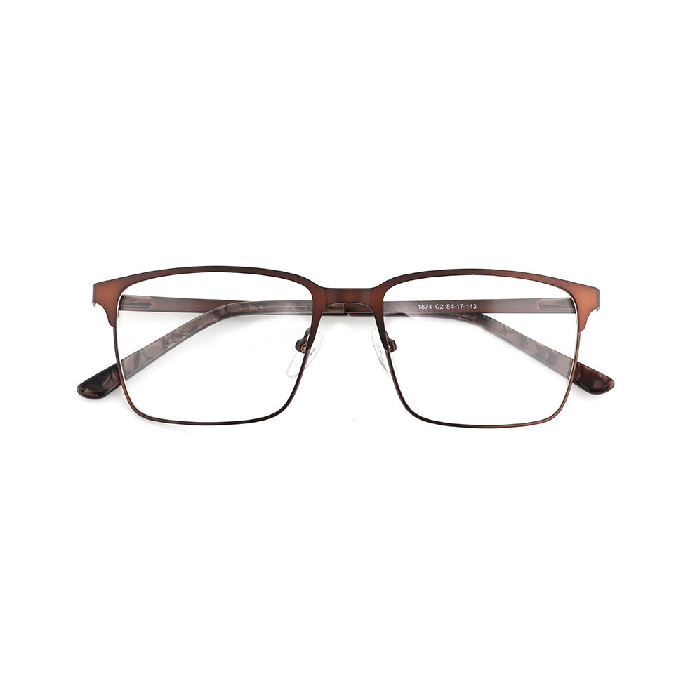 Anti Light Square Glasses Frame Men Prescription Reading Glasses Optical Eyewear Spectacles Eyeglasses Frames Men's
