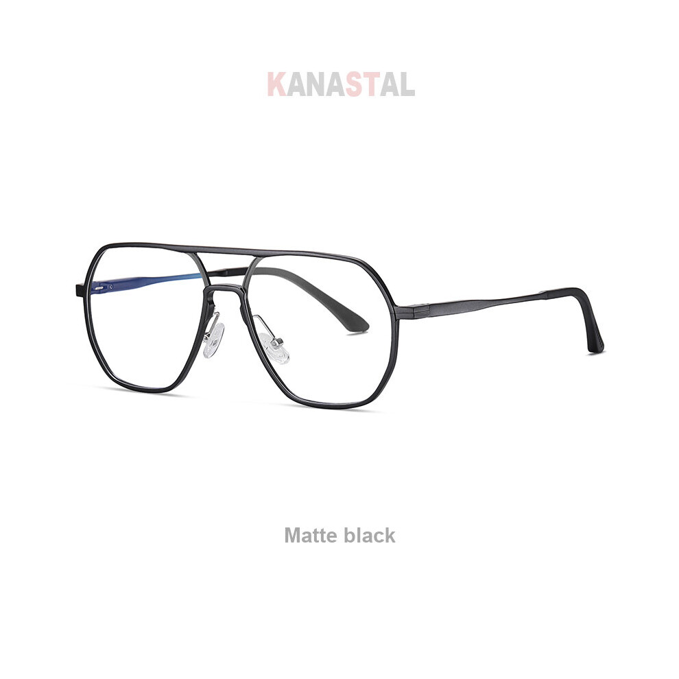 Purple (, Purple) Women's Light Blocking Glasses Tr90 Myopia Eyeglasses Frame Men Reading Glasses Metal Leg Prescription Computer Eyewear