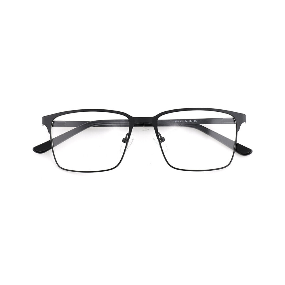Anti Light Square Glasses Frame Men Prescription Reading Glasses Optical Eyewear Spectacles Eyeglasses Frames Men's
