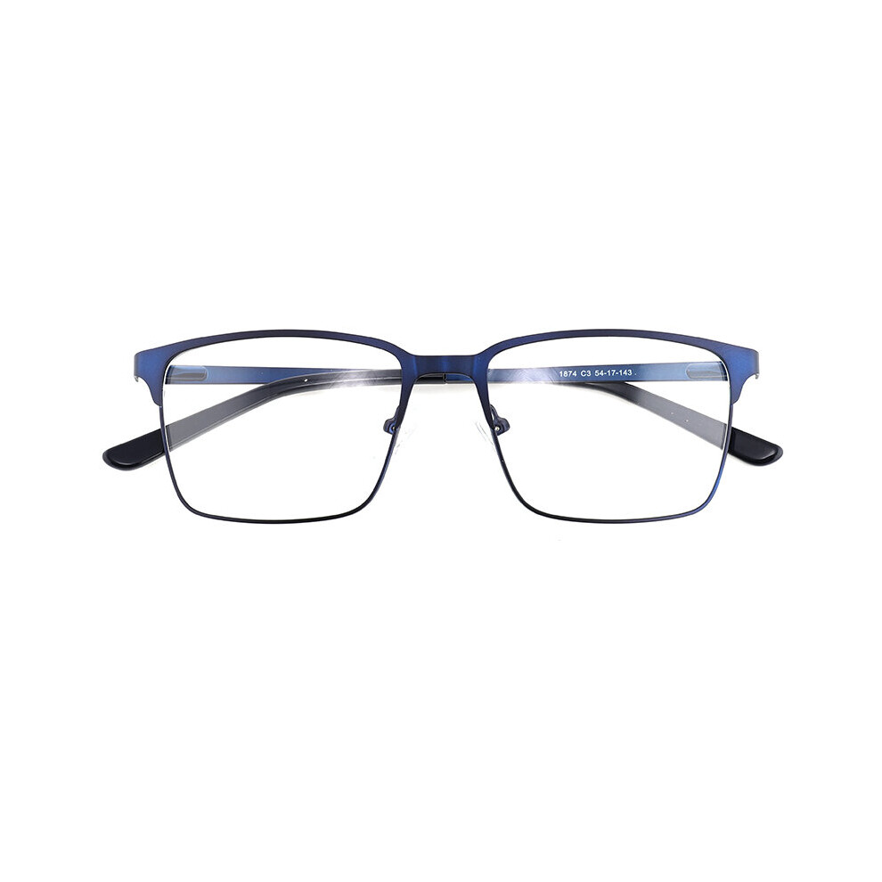 Anti Light Square Glasses Frame Men Prescription Reading Glasses Optical Eyewear Spectacles Eyeglasses Frames Men's