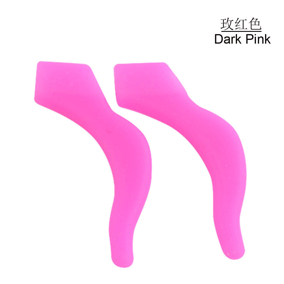 100pairs(200pieces) Colorful Silicone Anti-slip Holder For Glasses Accessories Ear Hook Sports Eyeglass Temple Tip