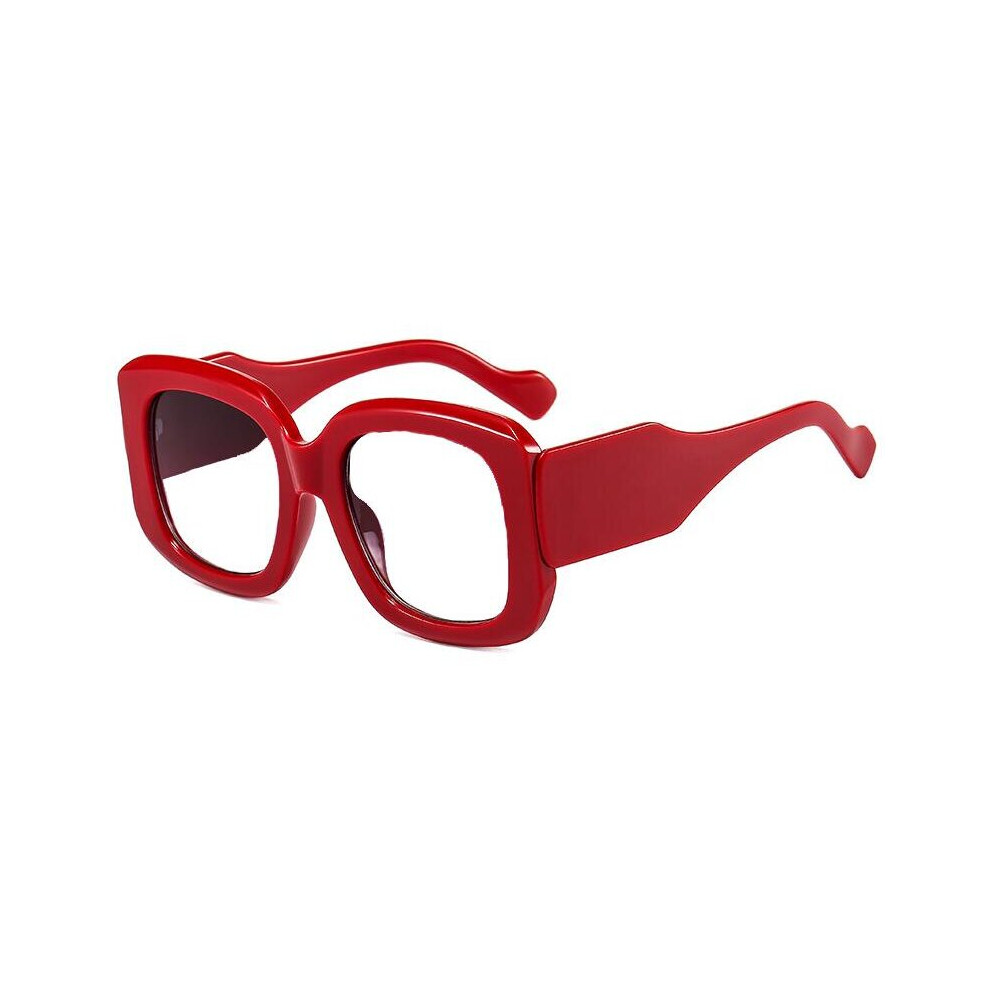 Anti Light Oversized Reading Glasses Retro Green Big Frame Eyeglasses Optical Glasses For Women Presbyopia Eyewear