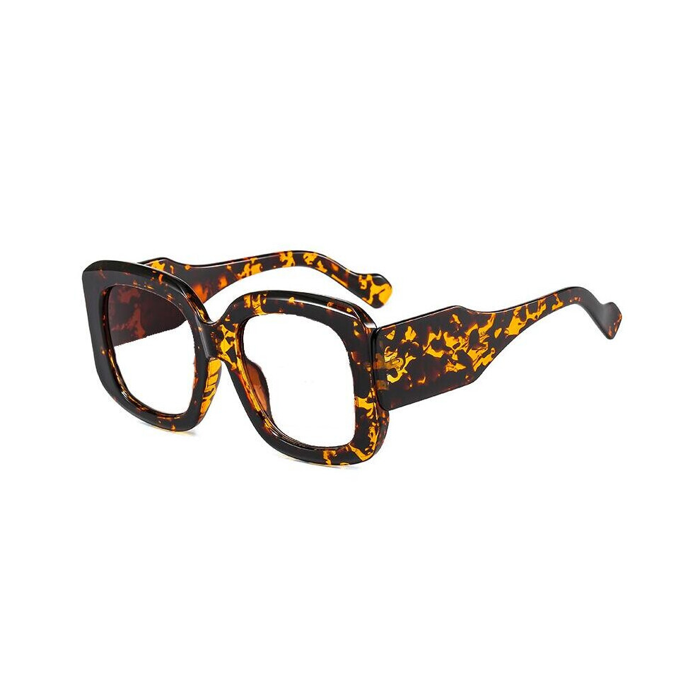 Anti Light Oversized Reading Glasses Retro Green Big Frame Eyeglasses Optical Glasses For Women Presbyopia Eyewear