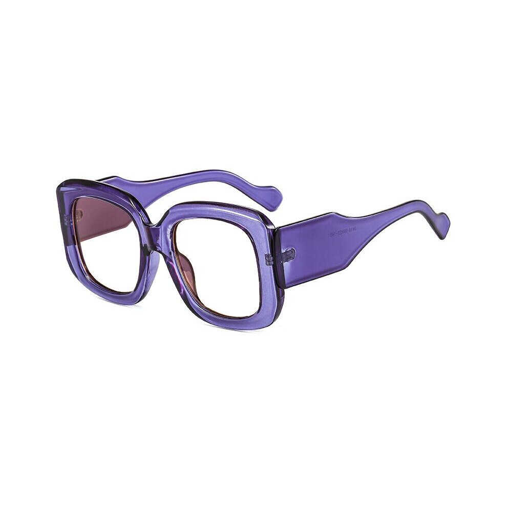 Anti Light Oversized Reading Glasses Retro Green Big Frame Eyeglasses Optical Glasses For Women Presbyopia Eyewear