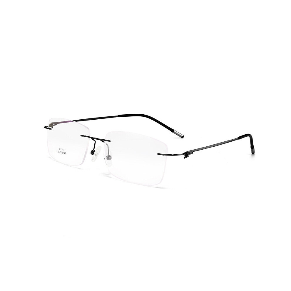 Multicoloured Alloy Screwless Rimless Glasses Frame Men Ultralight Square Eyeglasses Myopia Prescription Eye Glass Frameless Man Optical Frame