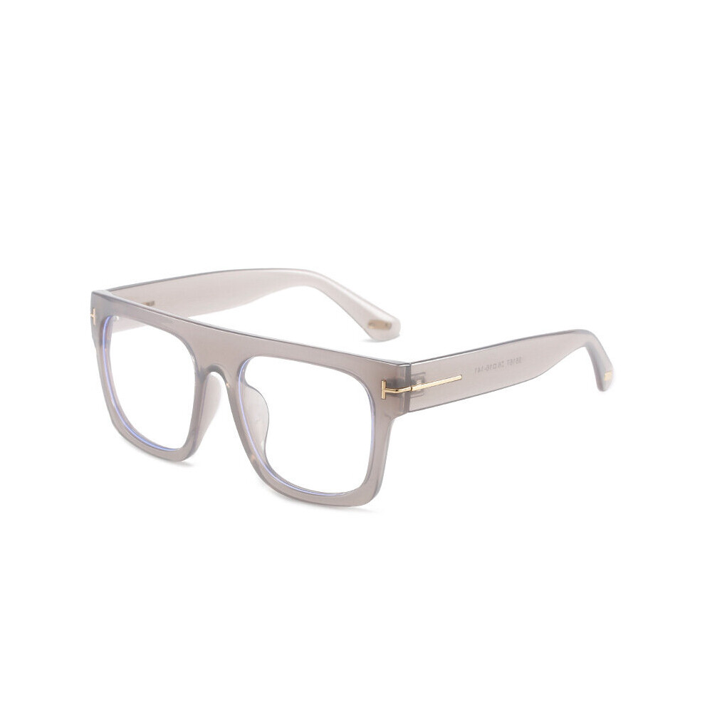 Multicoloured Photochromic Reading Glasses Oversized Square Leopard Print Women Eyeglasses Female Big Frame Computer Anti Light Eyewear