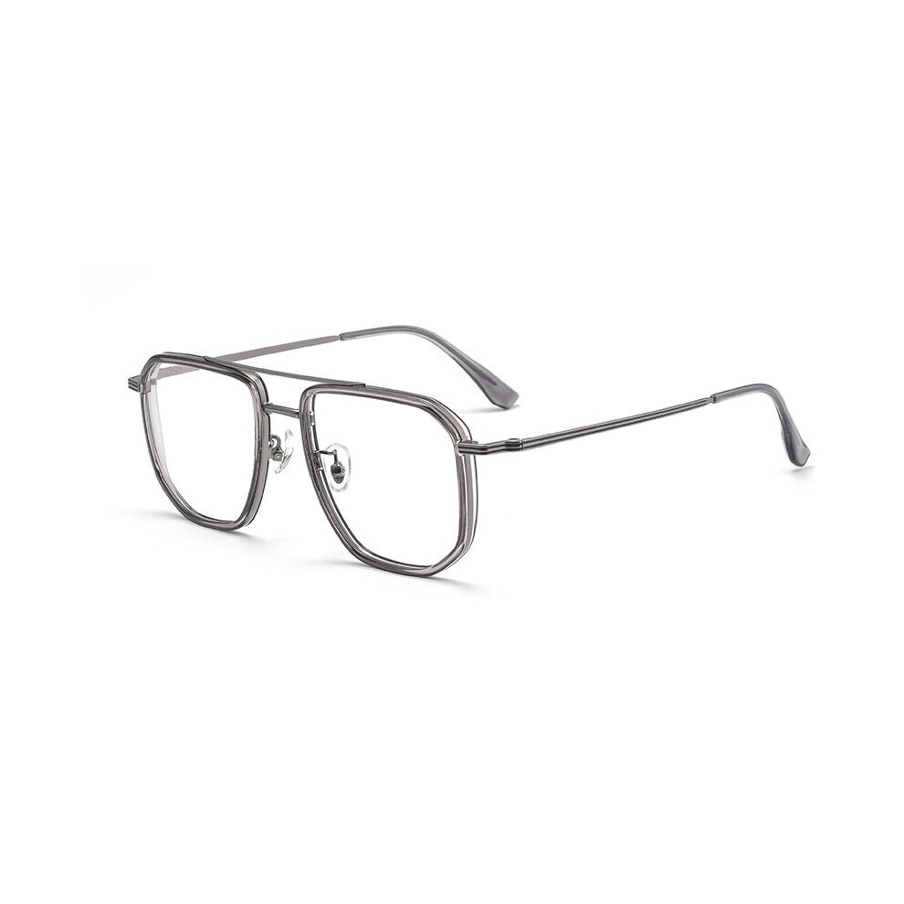 Multicoloured Vintage Titanium Eyeglasses Frame Men Square Myopia Prescription Glasses Women Retro Optical Glasses Frame Eyewear