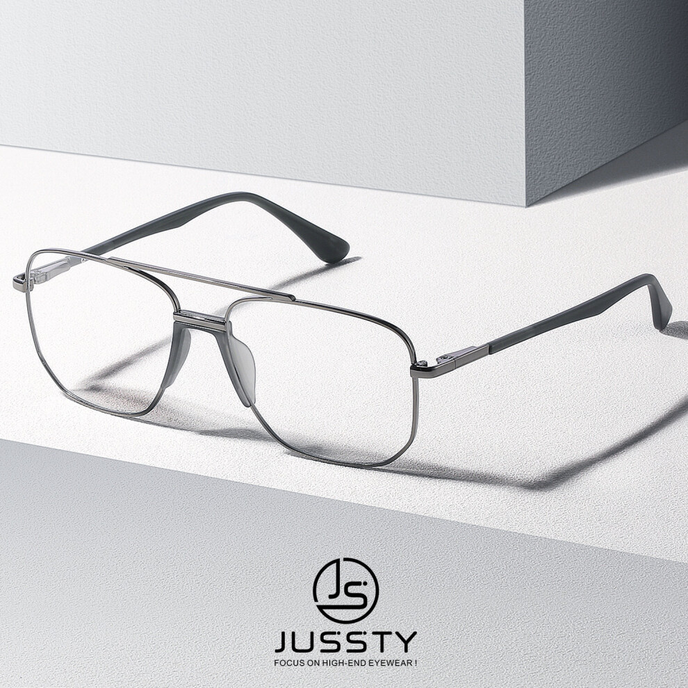 Multicoloured Korea Optical Myopia Glasses Frame Men High End Prescription Eyeglasses Frame Male Aviation Spectacles Clear