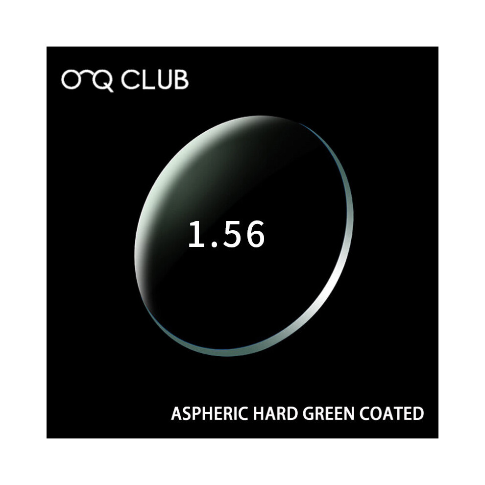Multicoloured O-Q Club 1.56 Single Vision Prescription Cr-39 Resin Aspheric Glasses Lenses Myopia Hyperopia Astigmatism Optical Lens