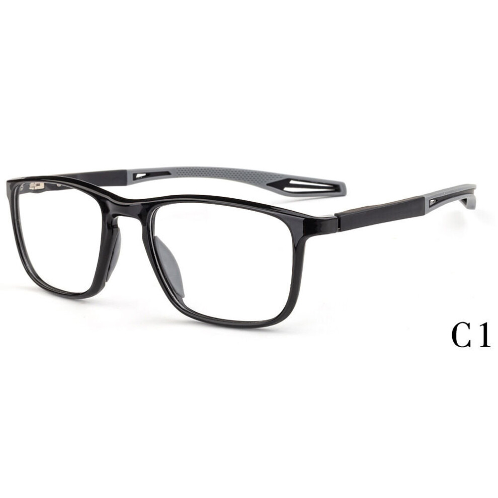 Multicoloured Men Finished Myopia Prescription Eyeglasses Frames Tr90 Eyeglasses Nearsighted Glasses -0.5 -0.75 -1.0 -2 To -6