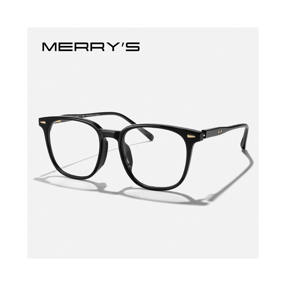 Multicoloured Merrys Men Women Glasses Frame Square Eyewear Optics Frame Prescription Glasses Frames Optical Eyewear S2257