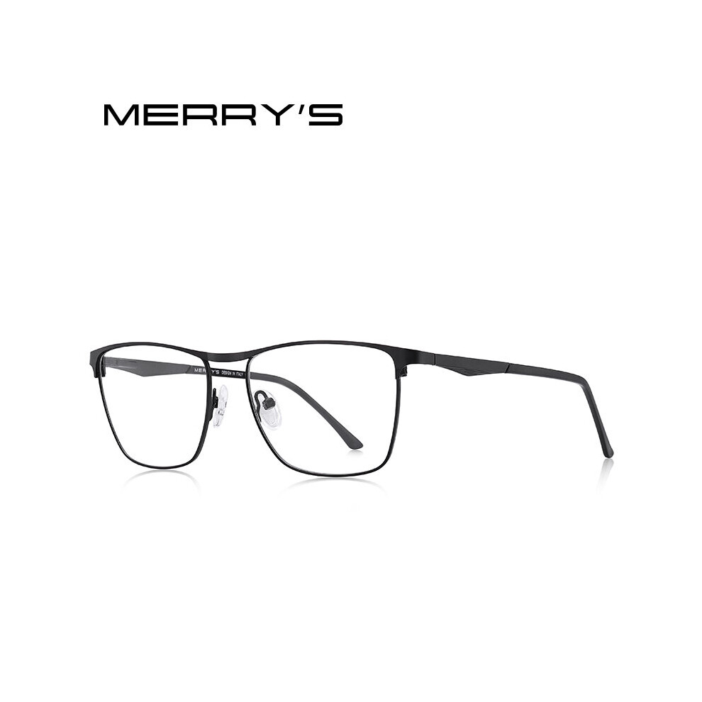 Multicoloured Merrys Men Titanium Alloy Glasses Frame Male Business Style Ultralight Eye Myopia Prescription Eyeglasses S2061