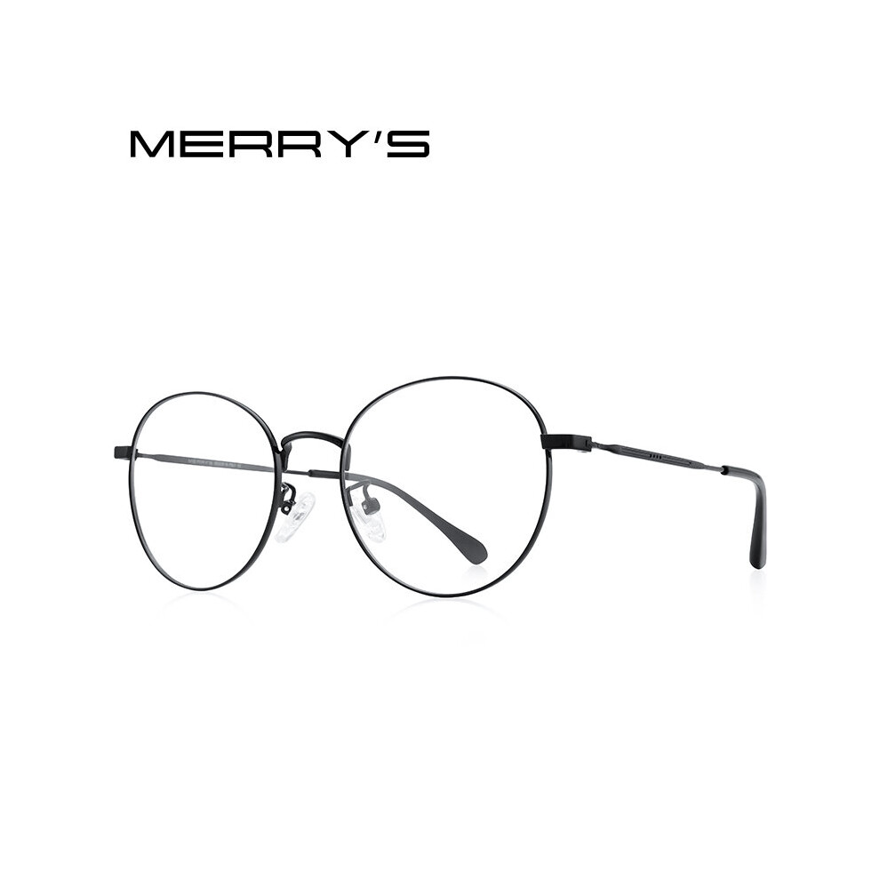 Multicoloured Merrys Retro Oval Glasses Frames For Men Women Ultralight Eyewear Vintage Prescription Eyeglasses Optical Frame S2137