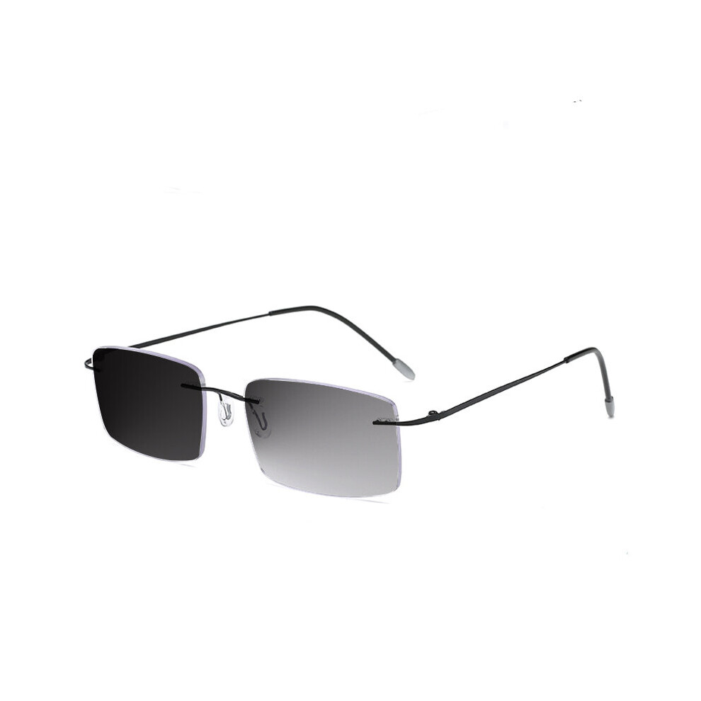 Multicoloured 100% Titanium Multifocal Photochromic Reading Glasses Men Women Progressive Anti-Blue Light Hyperopia Glasses Ultra-Light 1.5