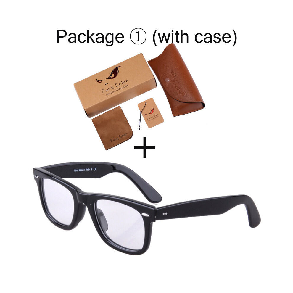 Multicoloured Eyeglasses Optical Glasses Frame Men Women Acetate Frame Spectacles Decorative Myopia Clear Lens Glasses Optical Prescription
