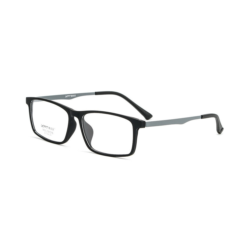 Multicoloured Ultralight Comfortable Plastic Titanium Myopia Glasses Frame Big Square Optical Prescription Eyeglasses Frame Men 9830
