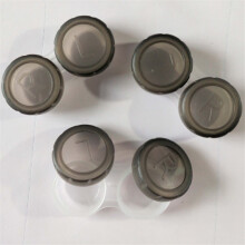 10pcs Glasses Cosmetic Lens Box Portable Lens Case Double-box Eye Care Box Cosmetic Travel Kit Holder Eyewear Bag