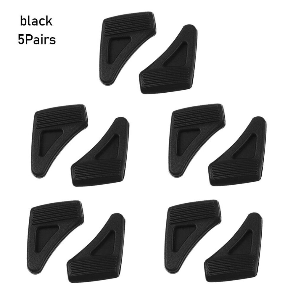 5Pairs Silicone Durable Silicone Anti-slip Glasses Cover Ear Hook for Sunglasses Eyeglass Leg Temple Tips
