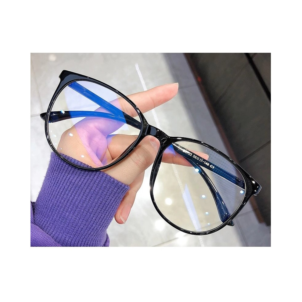 Light Blocking Glasses Women Oversized Eyeglasses Anti Light Computer Glasses Men Safety Eyewear Spectacle 885659129889