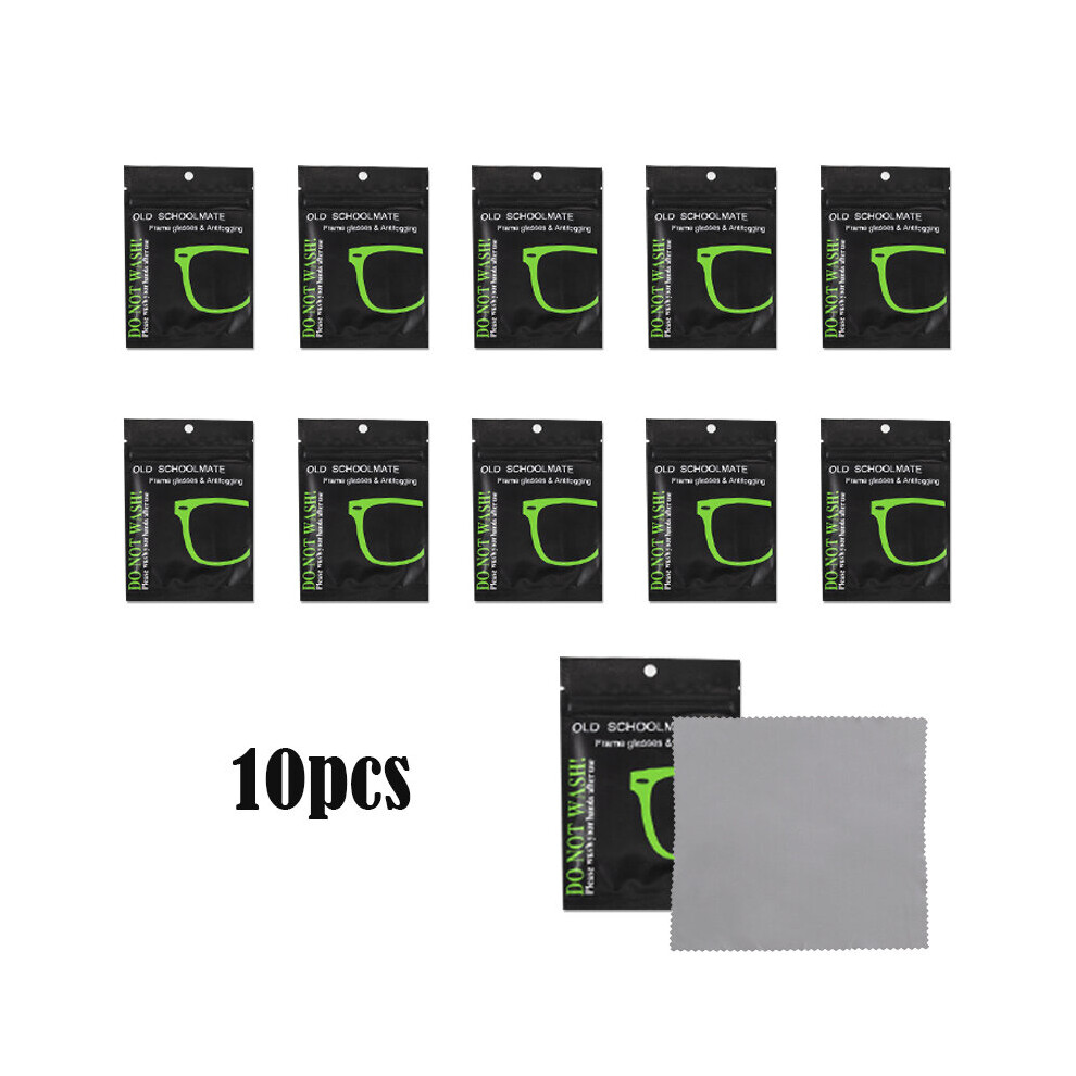 Red Microfiber Anti-Fog Wipes For Glasses Reusable Cloth For Phone Lens Napkin Cleaning Wipes For Glasses Cleaner 1/5/10Pcs