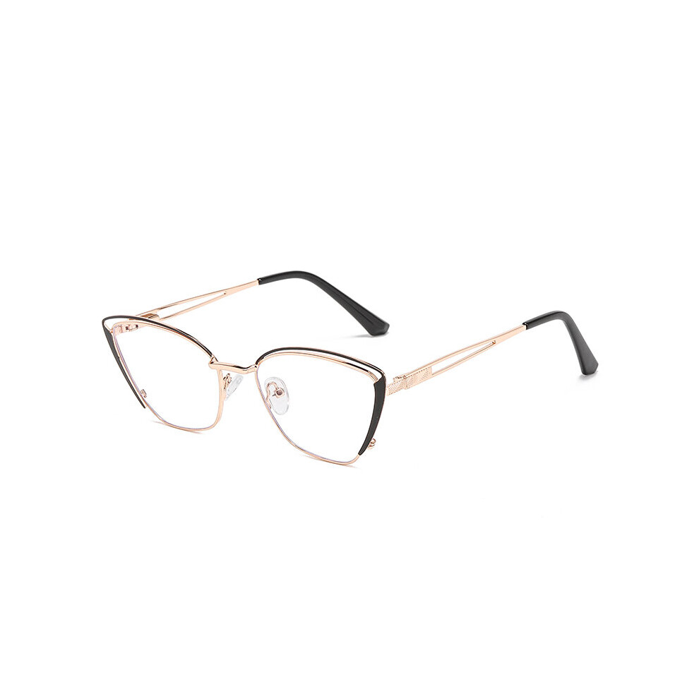 Multicoloured Cat Eye Eyeglasses Women Computer Optical Spectacle Frame Anti-Blue Light Rays Transparent Glasses Female Clear Lens