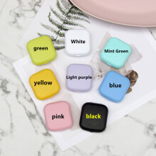 Pure Lens Case Matte Lens Case Ultra-thin Lens Portable Travel Storage Box Lens Case