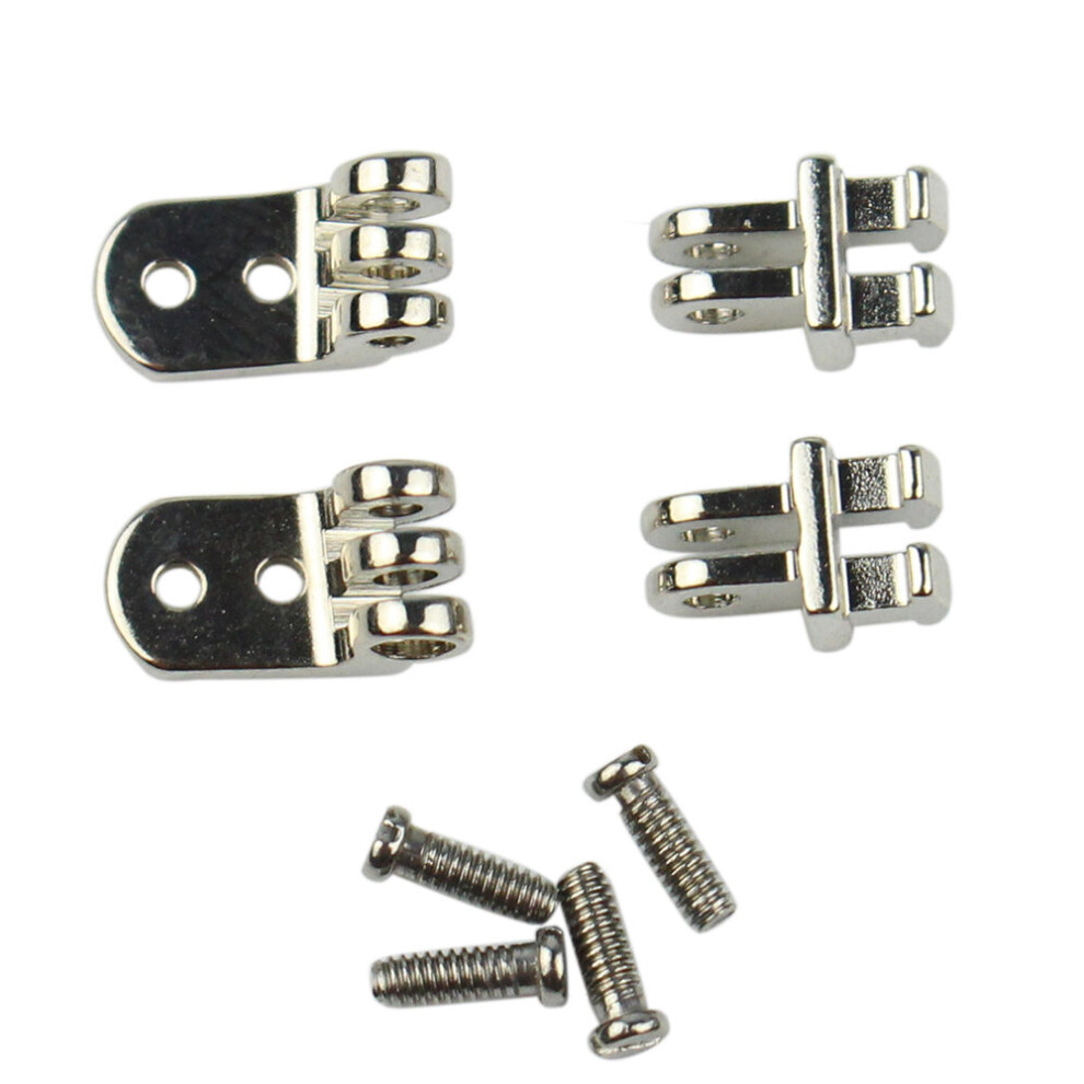 Multicoloured 10Sets Eyeglasses Hinge Glasses Repairing Parts Sunglasses Replacement Accessory 4.5Mm