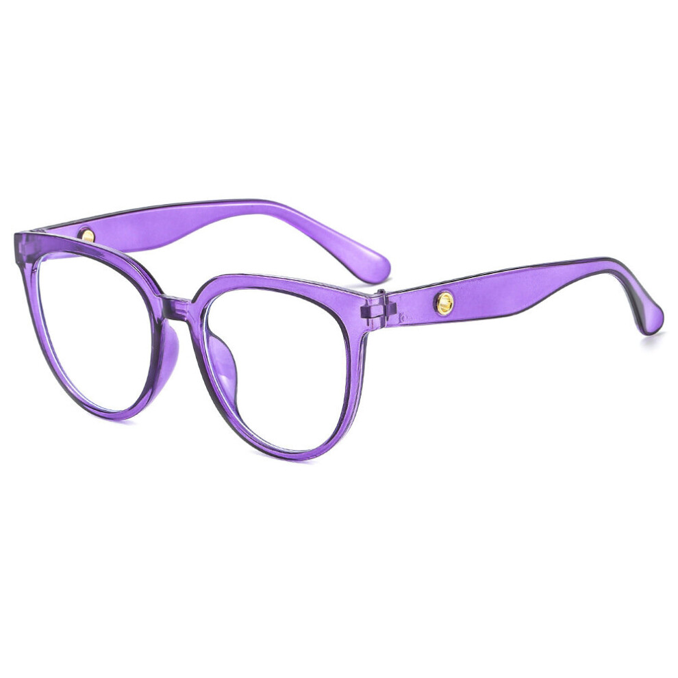 Transparent Computer Glasses Frame Women Men Anti Light cat eye Eyewear Blocking Glasses Optical Spectacle Eyeglass