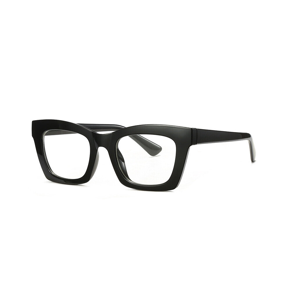 49524 TR90 Cat Eye Anti Glasses Frames Retro Men Women Optical Computer Glasses