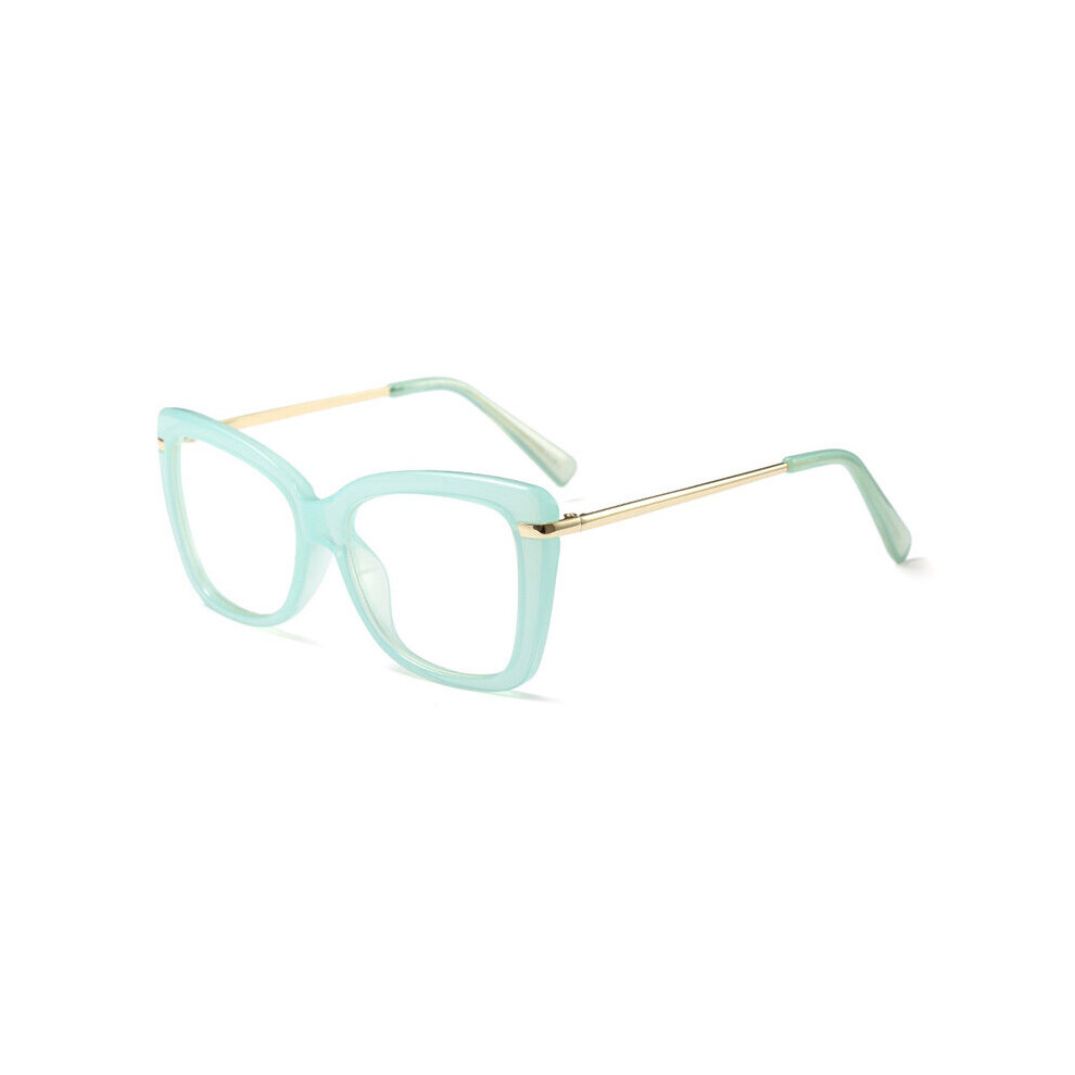 Multicoloured Women Metal Legs Optical Eyeglasses Prescription Acetate Rim Spectacles For Women Eyewear Glasses Frame Styles